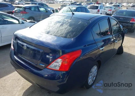 2012 Nissan Versa 1.6 Sv из США, поврежденный, VIN 3N1CN7AP7CL893927